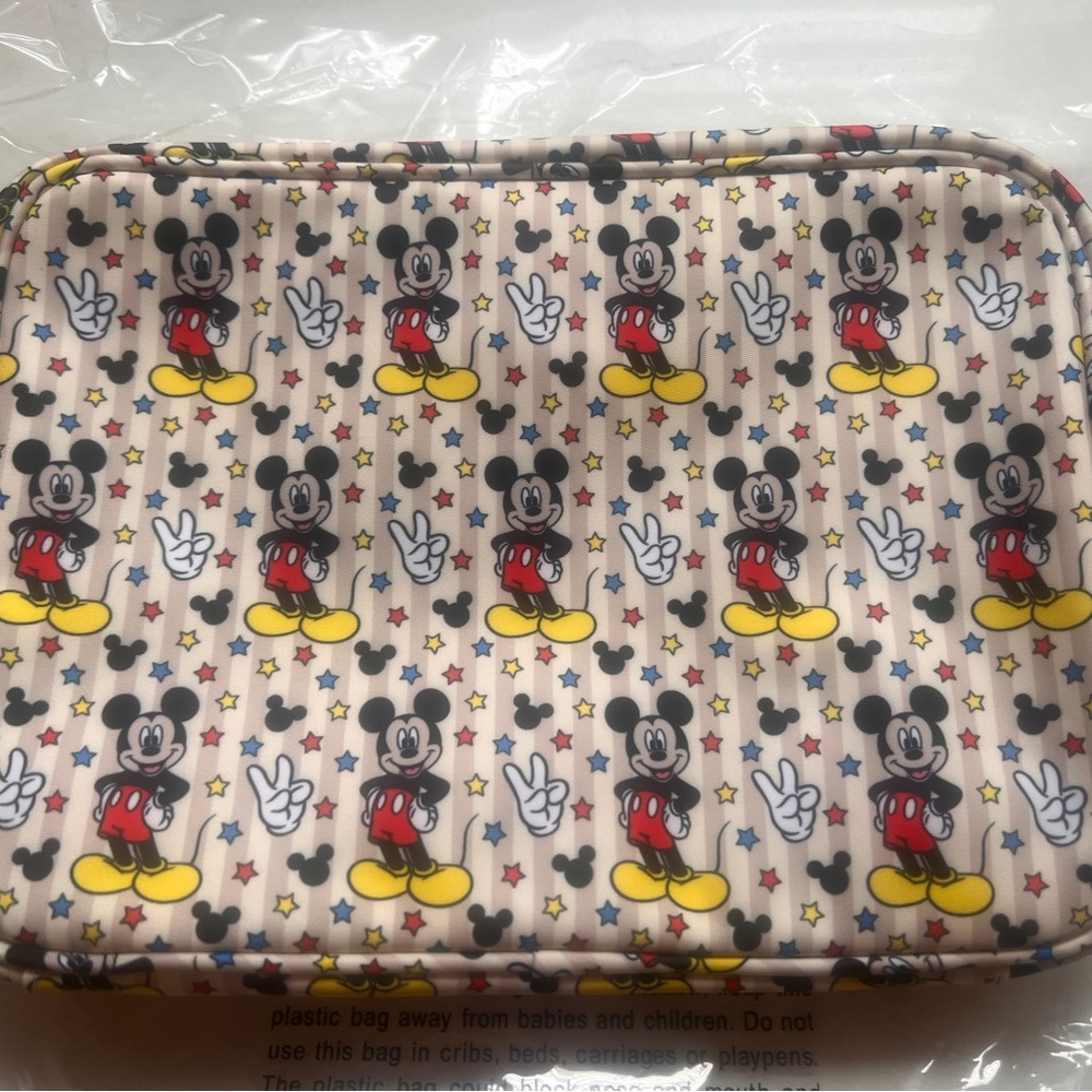 BNWT Stoney Clover Lane Disney Large Pouch Yours Truly Cosmetic Bag